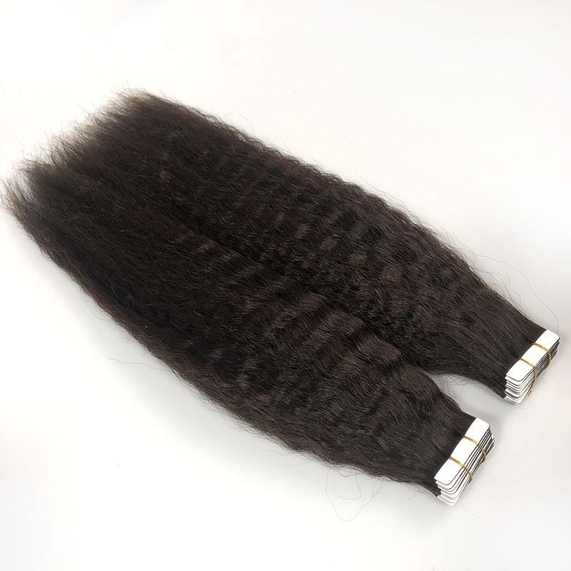 Brazilian Kinky Straight Mink Tape-In Extension