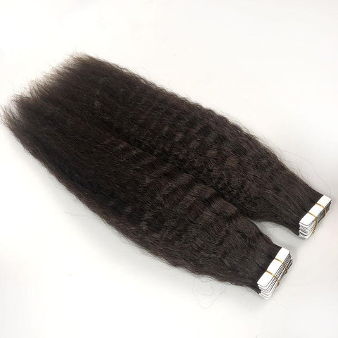 Brazilian Kinky Straight Mink Tape-In Extension